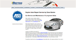 Desktop Screenshot of dayton-auto-repair-service.com